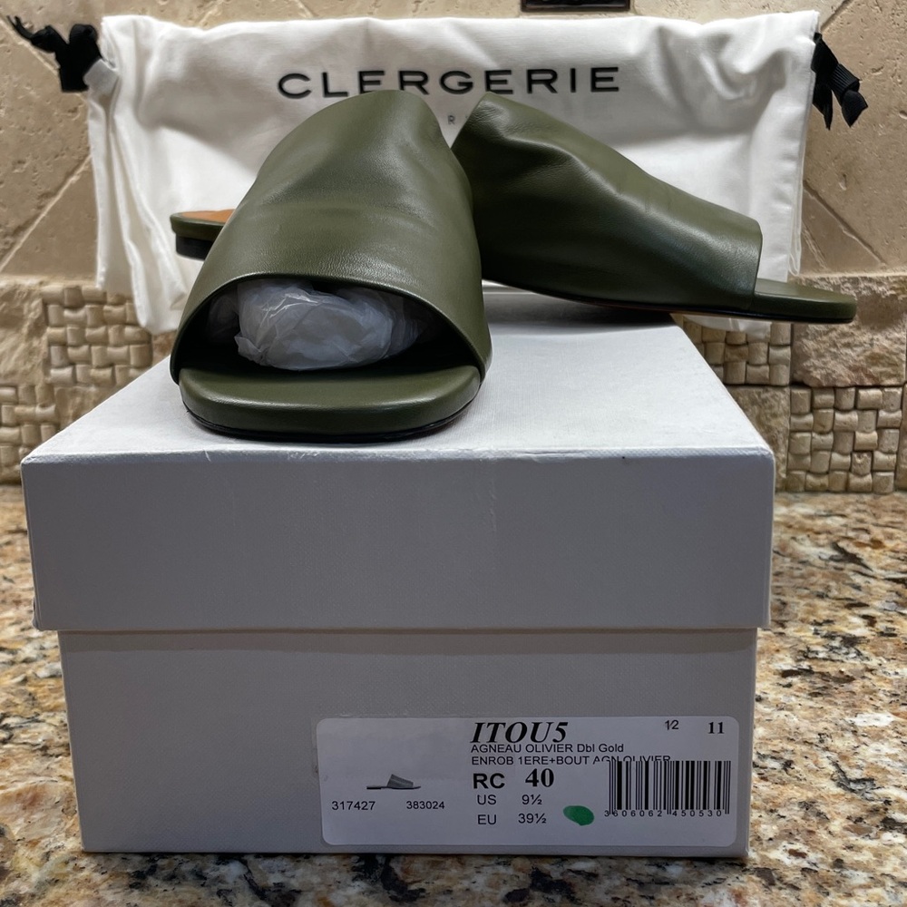 Robert Clergerie Itou5 Napa Leather Sandals Women’s Size EU 39.5 US 9.5 or RC 40 - Picture 9 of 10